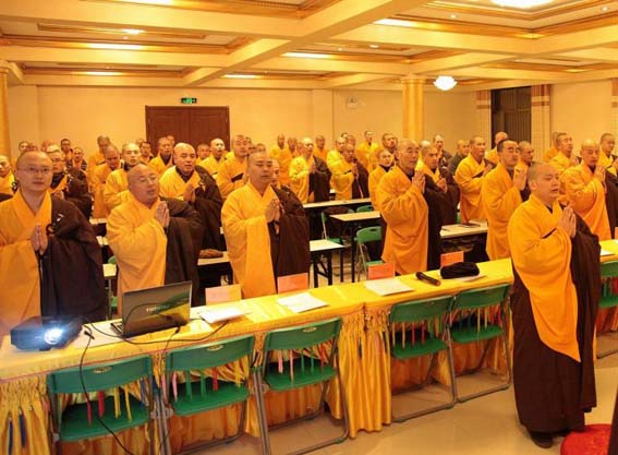 「佛教」陕西省法门寺佛学院2012年讲经交流会开幕