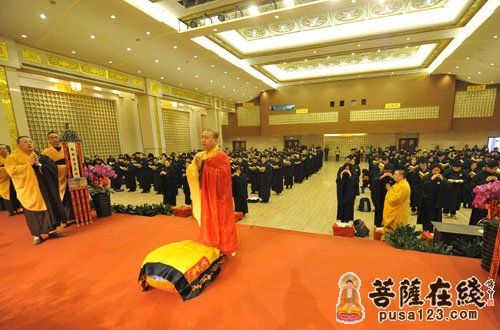 「佛教」上海玉佛禅寺隆重举行第十七届皈依法