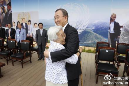 「佛教」联合国秘书长潘基文：受母亲影响 从小就接触佛教