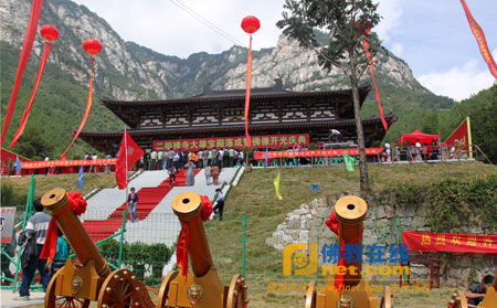 「佛教」安徽二祖禅寺举行大雄宝殿落成暨佛像开光庆典