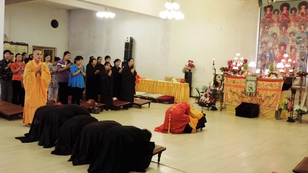「佛教」山东博山正觉寺2013燃灯古佛圣诞佛七法会开坛