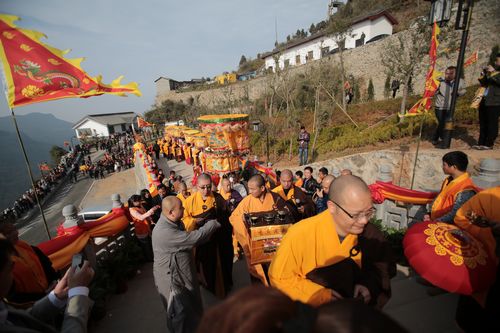 「佛教」湖北大慈恩寺开光庆典暨大洪山核心景区建成开放活动隆重举行