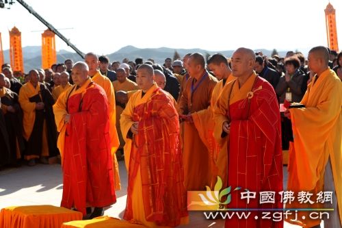 「佛教」河北石家庄佛教界追思有明法师圆寂三周年暨灵塔落成