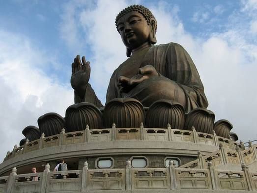 「佛教」香港宝莲禅寺纪念天坛大佛开光20周年