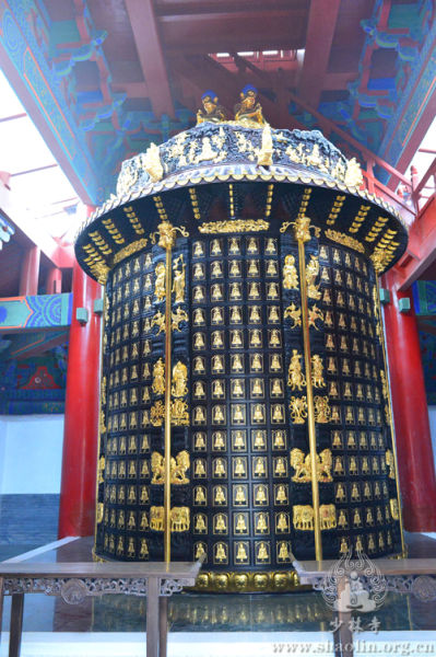 「少林寺」嵩山少林寺发起万人同写万卷“转轮大藏经”活动