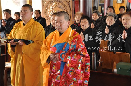「佛教」江苏无锡宜兴市显圣寺隆重启建华严法会