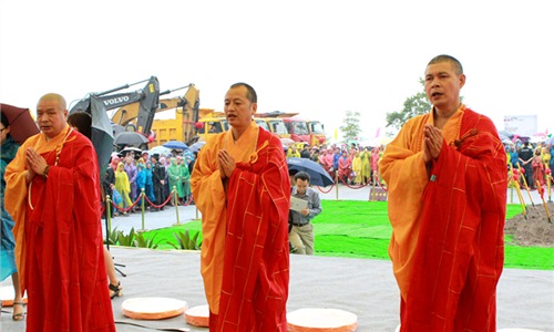 「佛教」重庆武隆净心寺隆重举行恢复奠基仪式