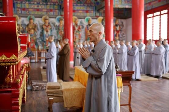 「佛教」陕西法门寺佛学院女众部“禅七”圆满举行
