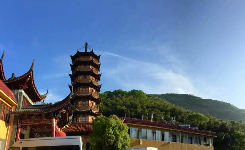 「药师经」2016年国际劳动节浙江宁波慧日禅寺启建《药师经》诵读法会