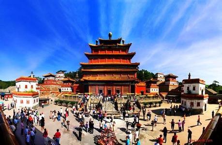 「普宁寺」河北承德普宁寺举办“宗师殿”建设落成开光揭幕仪式