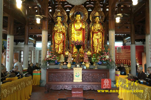 「佛教」福建厦门万石莲寺启建为期七天的地藏法会