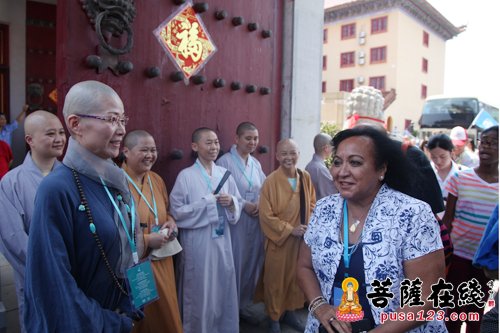 「佛教」“联合国代表团2017中国行”一行参访“南国第一寺”妙乐寺