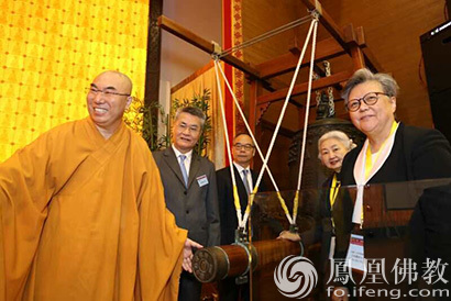 「佛教」世界和平祈福法会开幕 两岸四地高僧大德共聚香江