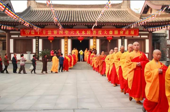 「佛教」法门寺丁酉年“法界圣凡水陆空普度大斋胜会”