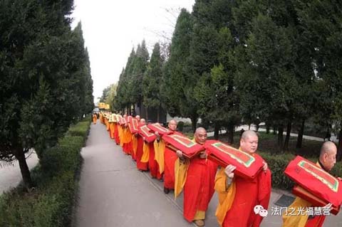 「水陆法会」法门寺水陆法会系列报道之七——圆满送圣