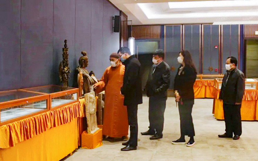 「宁国」上海市徐汇区委统战部领导赴宁国禅寺指导工作