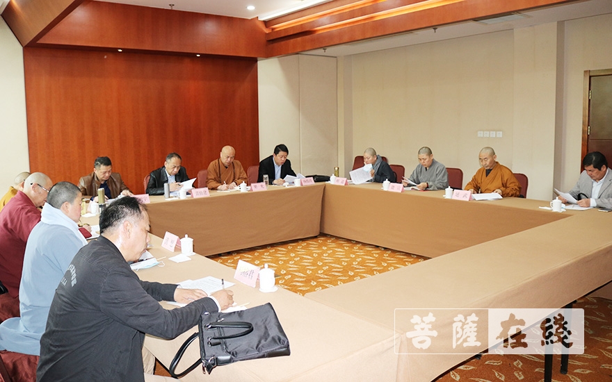 「佛教」徐州市佛教协会召开第四届理事会第六次会长办公会议