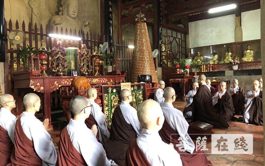 「佛教」晋江南天禅寺2020年僧众结夏安居暨开启阅藏仪式