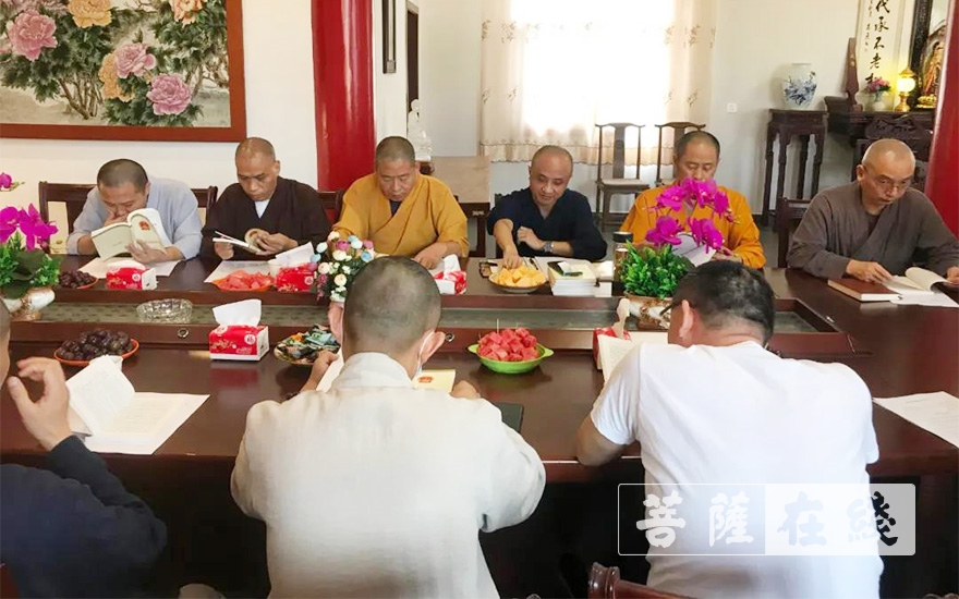 「佛教」景德镇市佛教协会召开会长会议