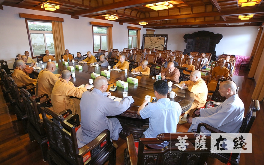 「普陀山」普陀山佛教协会召开全山寺院（单位）负责人安全工作会议