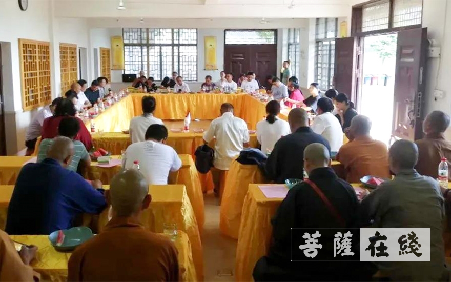 「沉香」永州市宗教界代表人士前往沉香寺观摩调研