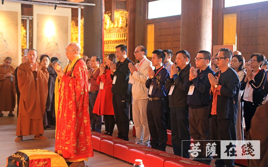 「佛教」“佛艺沐心·一带一路”佛教艺术巡回展于旗山万佛寺开幕