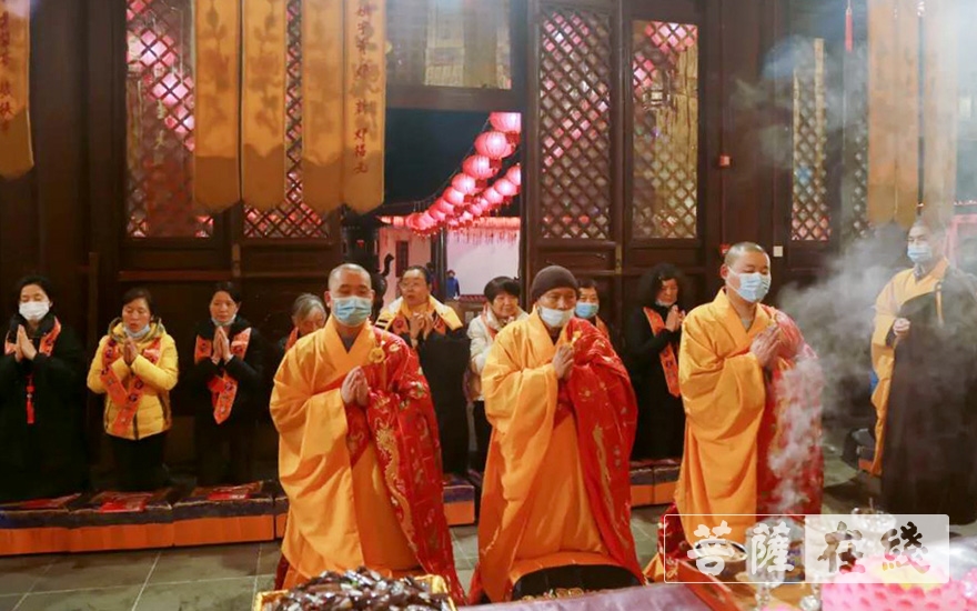 「佛教」常熟兴福禅寺第六届华藏界传灯祈福法会圆满