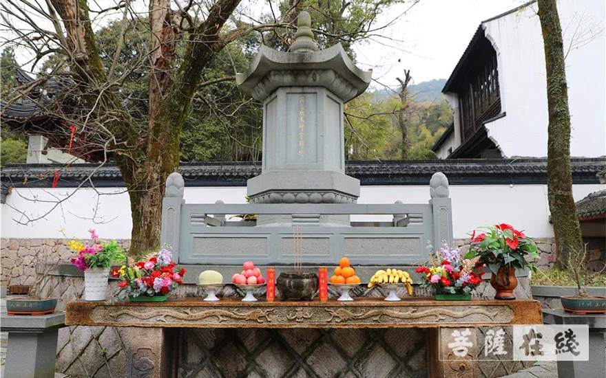 「文化」安吉灵峰讲寺举行蕅益大师圆寂366周年纪念法会