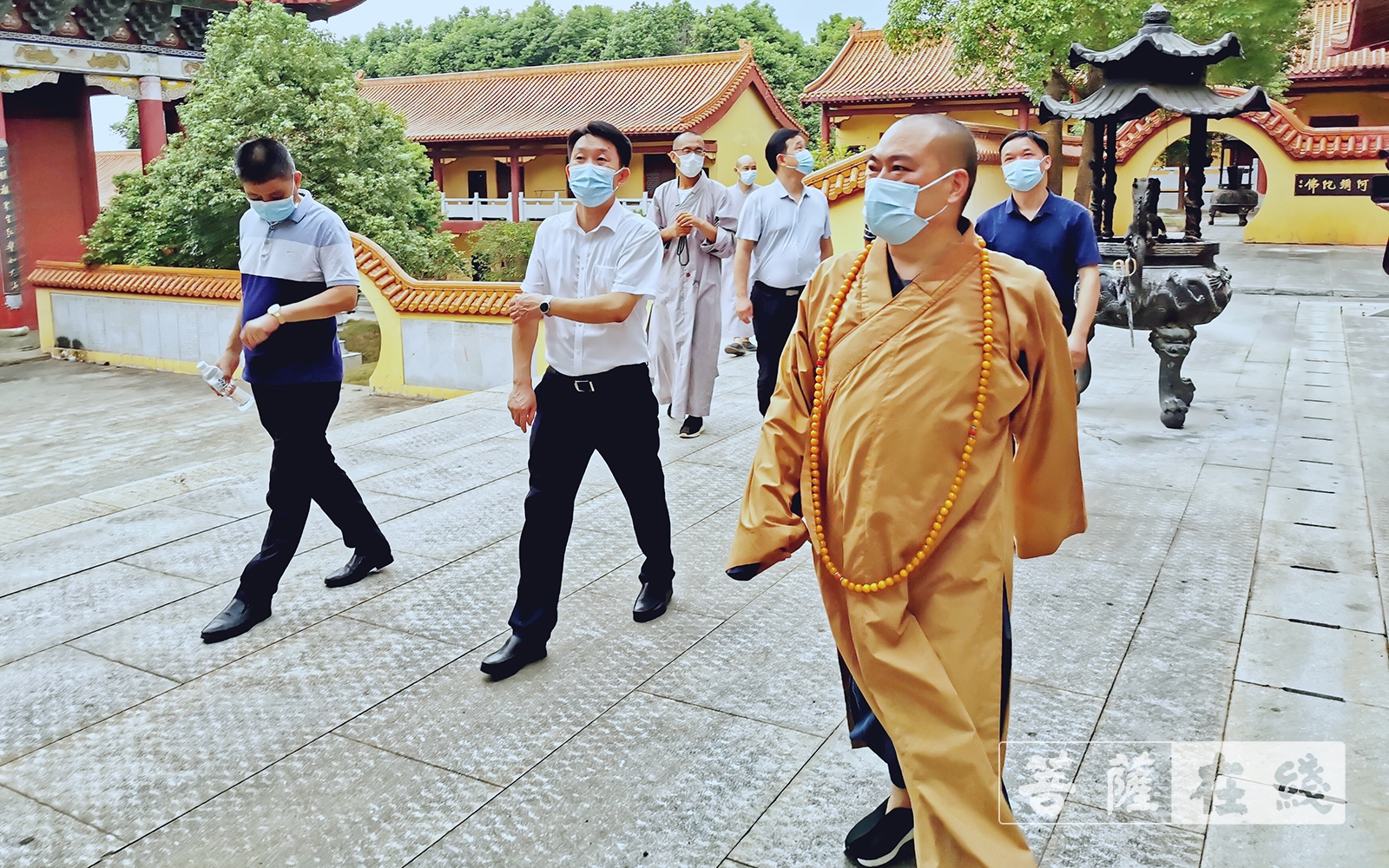 「湘阴」岳阳市湘阴县委副书记彭明一行调研南泉寺