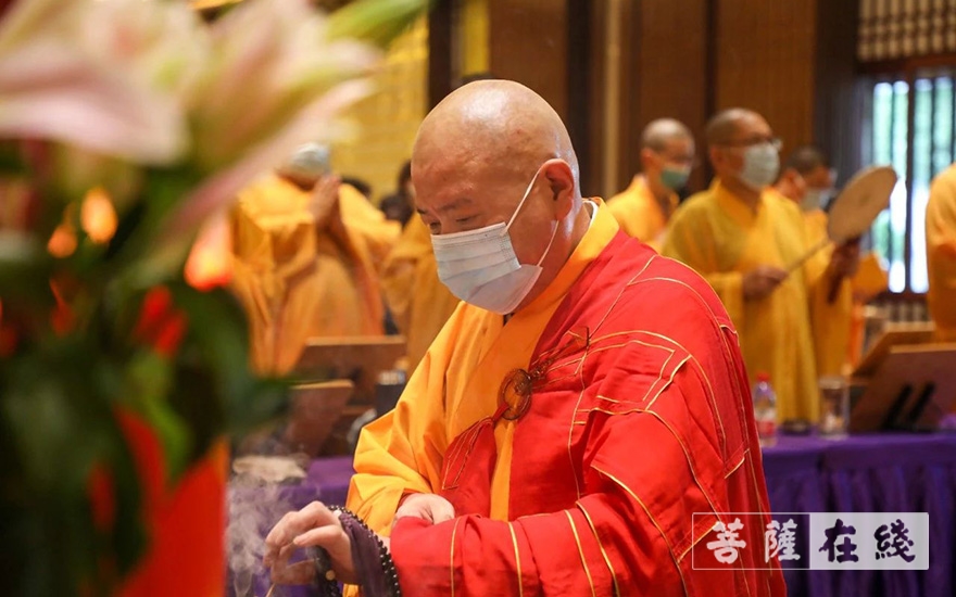 「佛教」佛欢喜日 苏州寒山寺举行盂兰盆法会