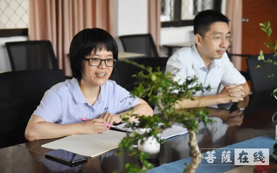 「佛教」广东省民族宗教研究院李朗宁调研广东佛学院岭东学院