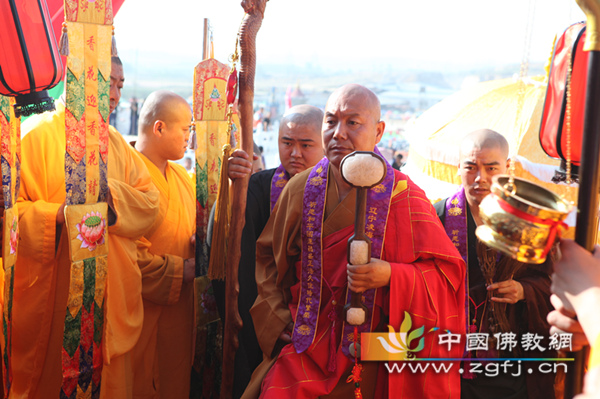 「九华山」辽宁九华山慈海寺佛像开光暨道极大和尚晋院庆典圆满