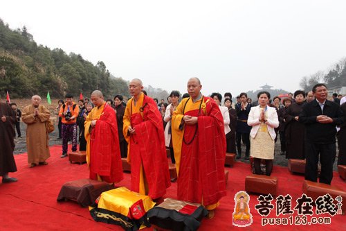 「宜春」江西省宜春市崇圣禅寺举行开工庆典