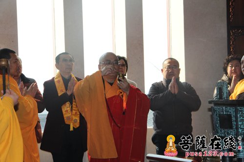 「宝相寺」山东汶上宝相寺举行迎请佛舍利安座仪式