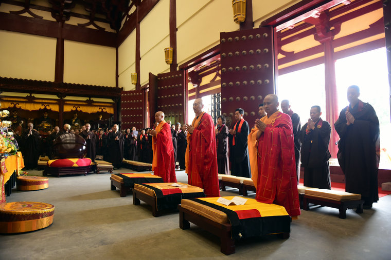 「东林寺」江西东林寺净土苑隆重举行三大殿洒净开通法会