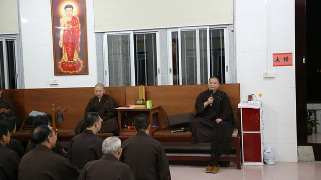 「佛教」广东尼众佛学院2015年度春季佛七法会圆满解七