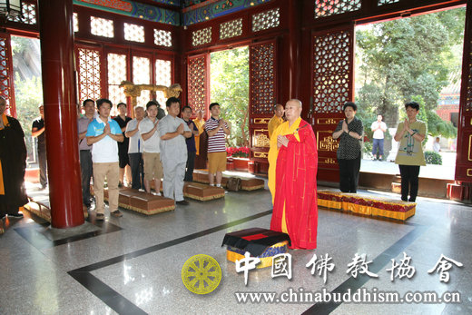 「佛教」中佛协直属寺院为天津及山阳事故祈福超荐