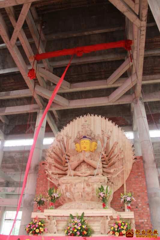 「佛教」江苏宜兴善庆禅寺圆通宝殿上梁 祈愿国泰民安佛日增辉