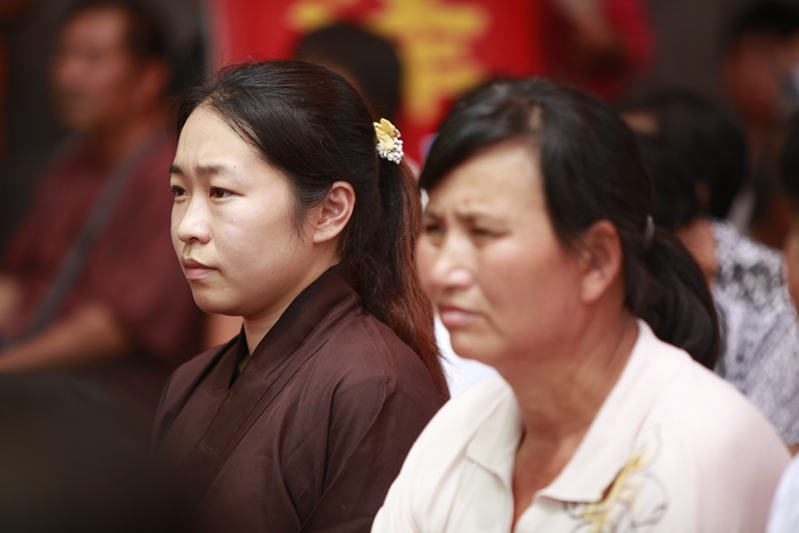 「传喜法师」传喜法师于山东菏泽市定陶开心古寺主法心灵讲座及蒙山施食超荐法会