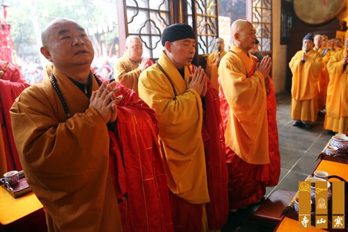 「佛教」江苏苏州寒山寺举行性空长老95岁华诞庆典