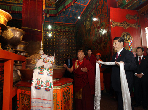 「佛教」中共领导人的佛缘 退休高官多访名寺古刹