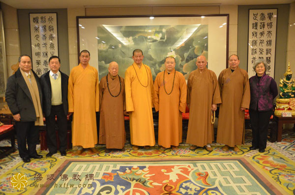 「中国佛教」台湾中国佛教会副理事长明光法师一行莅临上海玉佛禅寺