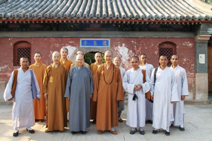 「龙泉寺」台湾台中慈光禅学院院长惠空法师一行参访北京龙泉寺