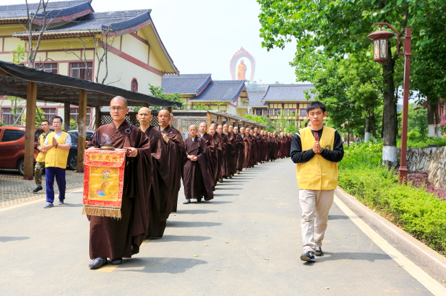 「东林寺」江西东林寺净土苑2015年五一佛七隆重起七