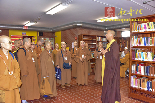 「佛教」闽南佛学院“一带一路”美加交流参访团参访加拿大湛山精舍。