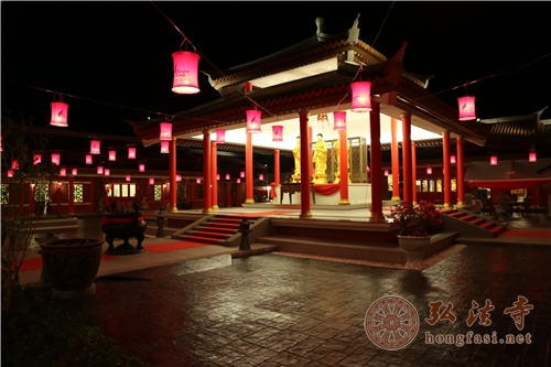 「佛教」首座以汉传高僧命名的寺庙本焕寺在泰国古都素可泰落成开光