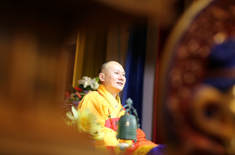 「慧日禅寺」2016年清明节宁波慧日禅寺举办心灵讲座暨蒙山施食超荐法会