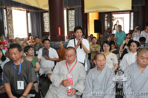 「佛教」印证禅心 感受禅悦：2013年少林问禅活动圆满闭幕