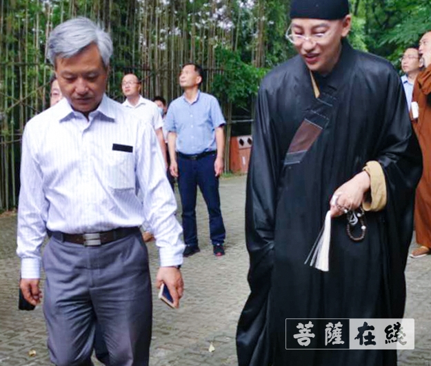 「佛教」江苏省民宗委赴穹窿山宁邦寺指导安全工作