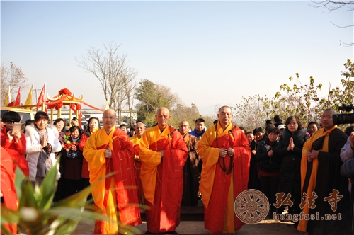 「佛教」湖北浠水胜乘寺恭请本老舍利回山永久安奉法会圆满结束